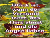 Glueck ist wennder Verstand tanzt