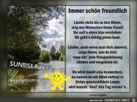 Immer sch�n freundlich 2018