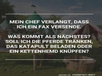 Ein Fax versenden