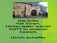 die stille hat türen