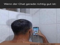 Chatten unter der Dusche