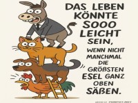 Wenn Esel den Chefsessel erklimmen