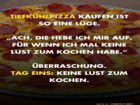 Wenn Tiefk�hlpizza zur ersten Wahl wird