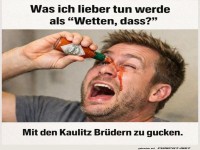 Lieber Hot Sauce als Samstagabendshow!