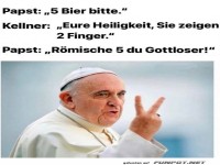 Wenn der Papst r�misch z�hlt