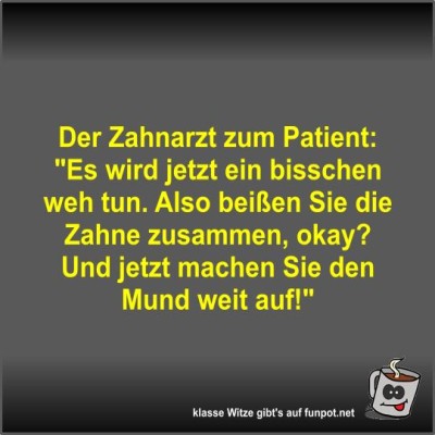 Der-Zahnarzt-zum-Patient.jpg von Fossy