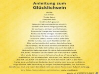 Anleitung zum Gluecklichsein