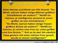 klein Hannes und Mutti am FKK - Strand