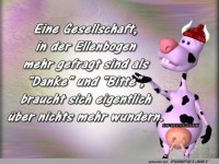 Gesellschaft in der Ellenbogen