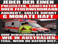 Rettungskrfte angreifen