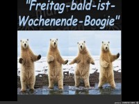 Freitag,Bald ist Wochenende