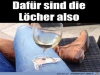 Daf�r sind die L�cher