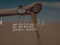 Zeit sinnvoll nutzen