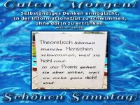 Samstag Humor: Schwimmen auf eigene Gefahr!