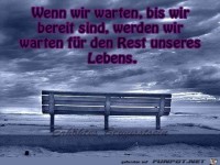 Wenn wir warten