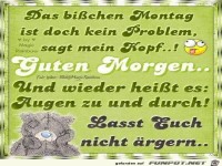 Das bisschen Montag