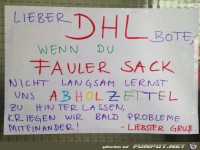 Ein DHL-Freund