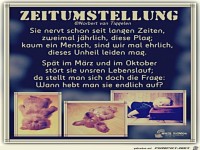 Zeitumstellung Winterzeit 2017