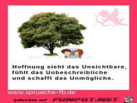 Hoffnung sieht das unsichtbare