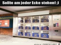 Bierkasten-Automat