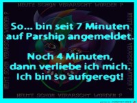 Ich bin so aufgeregt