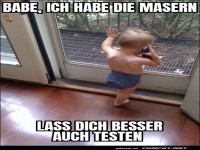 Lass dich besser auch testen