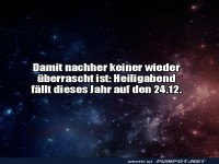 Weihnachts-Reminder 101