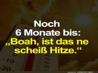 Der Countdown zur Sommerhitze