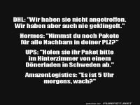 Paketdienst-Safari: Abenteuer vor der Haust�r