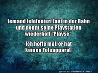 Playse vs. Fotoapparat: Der Bahn-Showdown!