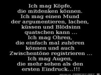 ich mag Kpfe die mitdenken.....