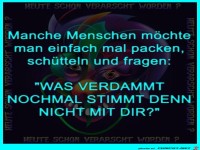 Was stimmt nicht mit Dir