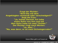 Fragt der Richter