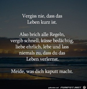 Das-Leben-ist-kurz.jpg auf www.funpot.net