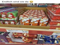 Endlich sind sie da