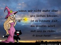 Wenn wir nicht mehr ueber unslachen