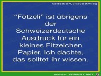 Woerter aus Schweizerdeutsch