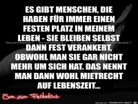 Einen Platz in meinem Leben