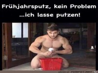 Fr�hjahrsputz wird gemacht