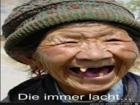 Die immer lacht