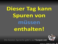 Spuren von m�ssen