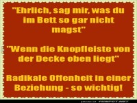 Was im Bett nicht gemocht wird