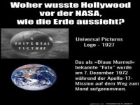 Film und NASA: Erdbilder im Vergleich