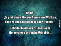 Wettervorhersage 101: Bisschen von allem!