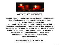 advent heisst