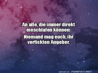 Schlafneid auf hohem Niveau