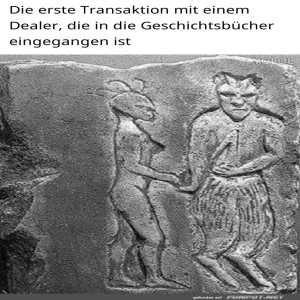 Urzeitlicher-Deal:-Der-Handel-beginnt!.jpg von Felia-51