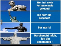 Statue-Krimi: Der gro�e Geldbeutel-Klau!