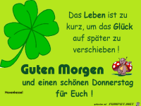 Das Leben ist zu kurz