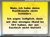 Du kannst gut kochen